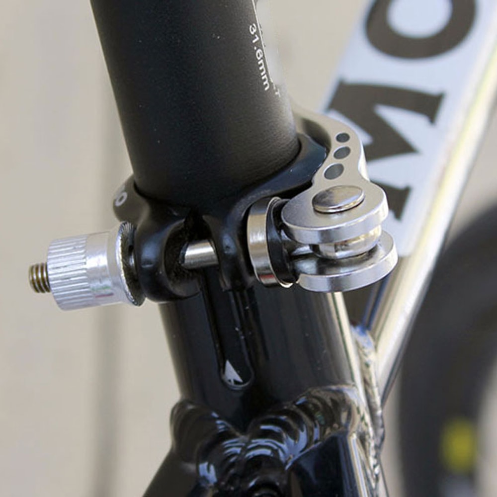 Bicycle Quick Release Aluminium Seat Post Clamp Durable Bike Seat Tube Clamp for Mountain Bike & Cycling Accessories