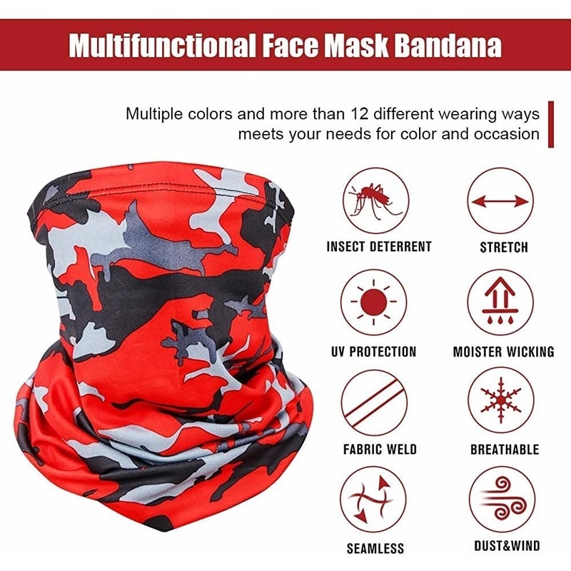 MultiPurpose Ice Silk Turban Scarf For Men And Women Neck Cover Sunscreen For Outdoor Activities 2