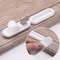 SelfAdhesive Oval Door Knobs For Interior Doors Cabinets NonSlip Grip Handles For Glass Windows D 3