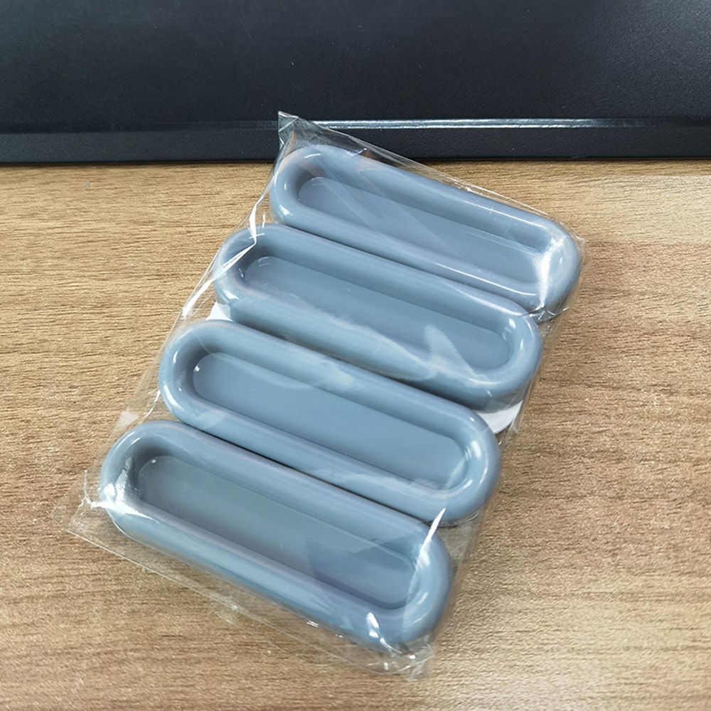 SelfAdhesive Oval Door Knobs For Interior Doors Cabinets NonSlip Grip Handles For Glass Windows D 7