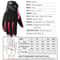 Breathable Full Finger Racing Motorcycle Gloves Stylish Antiskid Durable Protection For Riders 5