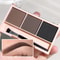 Brow Powder Set With Brush Longlasting Contour Makeup For Natural ThreeDimensional Brows 0