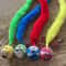 Interactive Cat Bouncing Ball Toy Colorful Puzzle Teaser for Indoor Cats