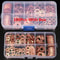 Copper Washer Gasket Nut And Bolt Set Flat Ring Seal Assortment Kit With Storage Box For Precision 3