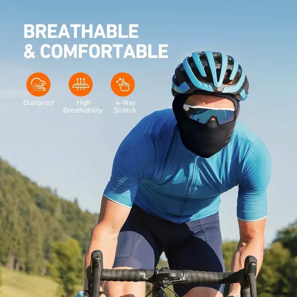 Breathable Outdoor Full Face Mask For Cycling Motorcycle Helmet Sunscreen Protection For Men Wome 3