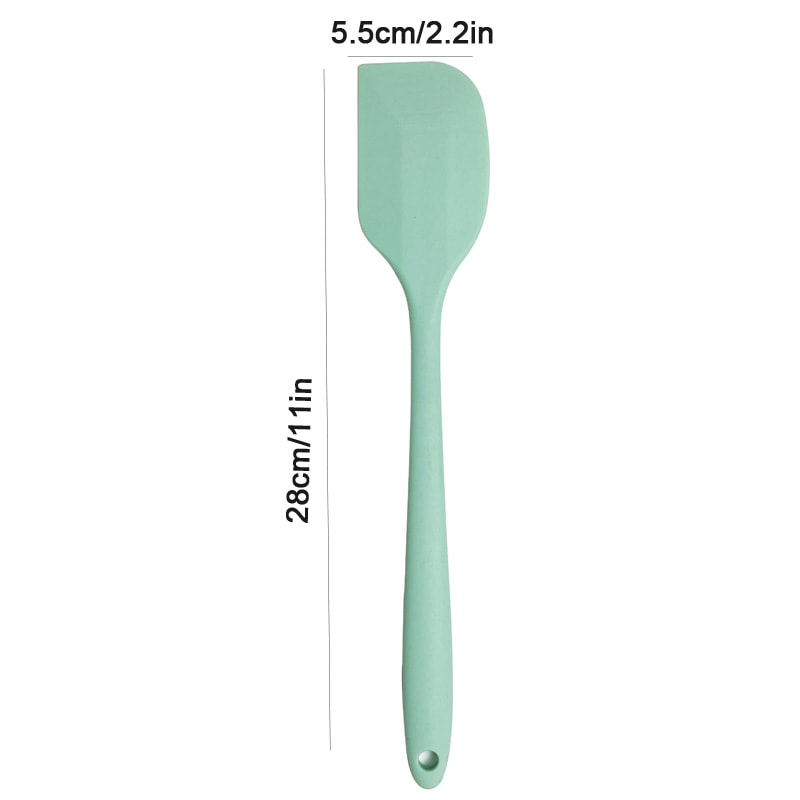 Silicone Cream Spatula Set NonStick HeatResistant Baking Tool For DIY Cakes Kitchen Use 5