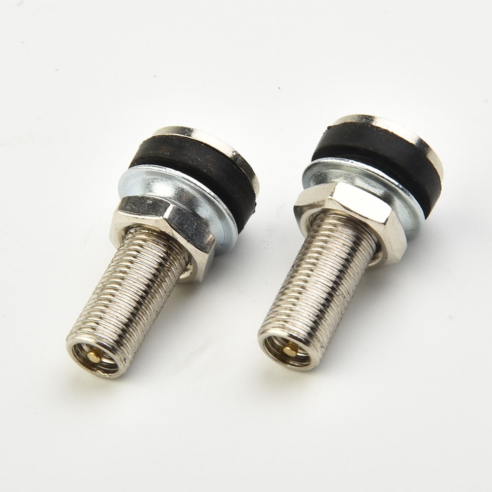 Tubeless Tire Valve Dustcap for Motorbike, Scooter & Car Tires Round Head Valve Caps