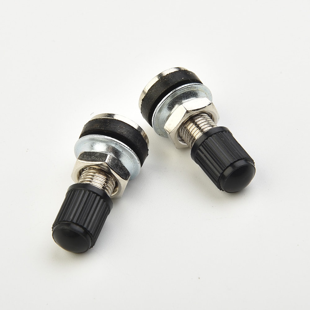Tubeless Tire Valve Dustcap for Motorbike, Scooter & Car Tires Round Head Valve Caps