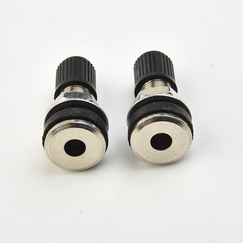 Tubeless Tire Valve Dustcap for Motorbike, Scooter & Car Tires Round Head Valve Caps