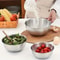 Stainless Steel Mixing Bowl Set With Scale For Cooking Baking Large Capacity Storage Bowls For Kit 4