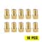 Brass Presta To Schrader Valve Adapter Caps Durable Bike Tire Air Nozzle Connectors 5