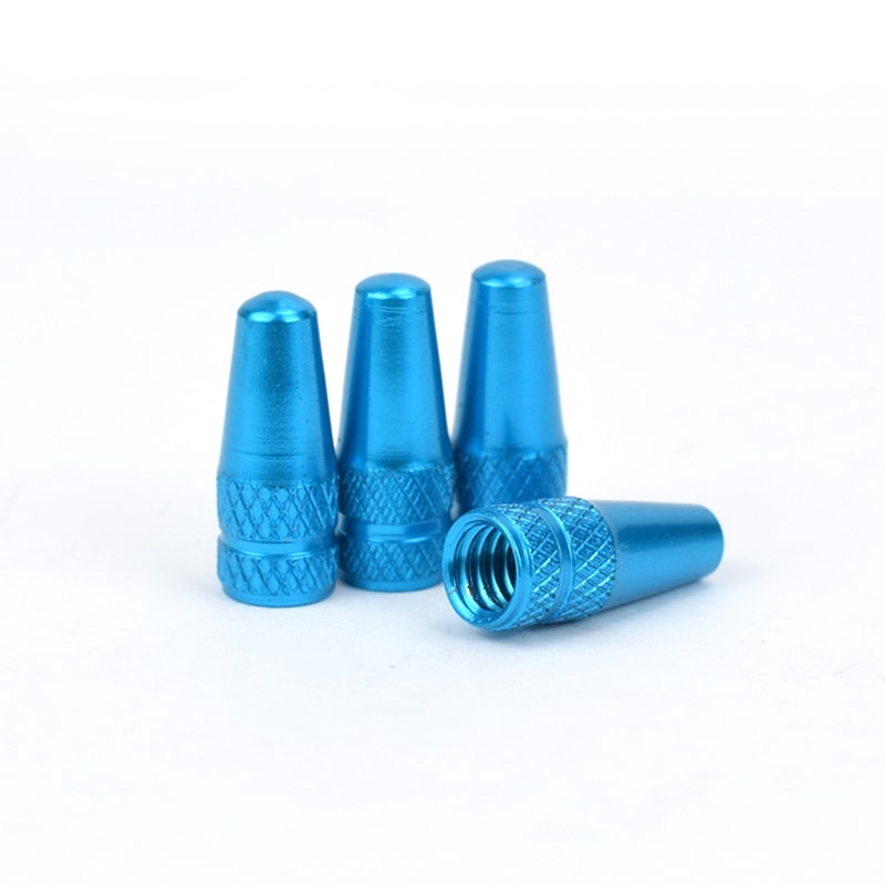 Aluminum Alloy Bicycle Tire Valve Cap Set Dustproof Presta Valve Protectors For MTB Road Bikes 10