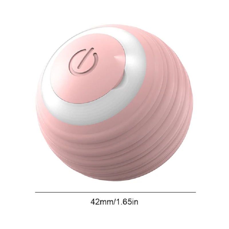 Interactive Electric Cat Ball With Teaser Bird Rechargeable Smart Pet Toy 6