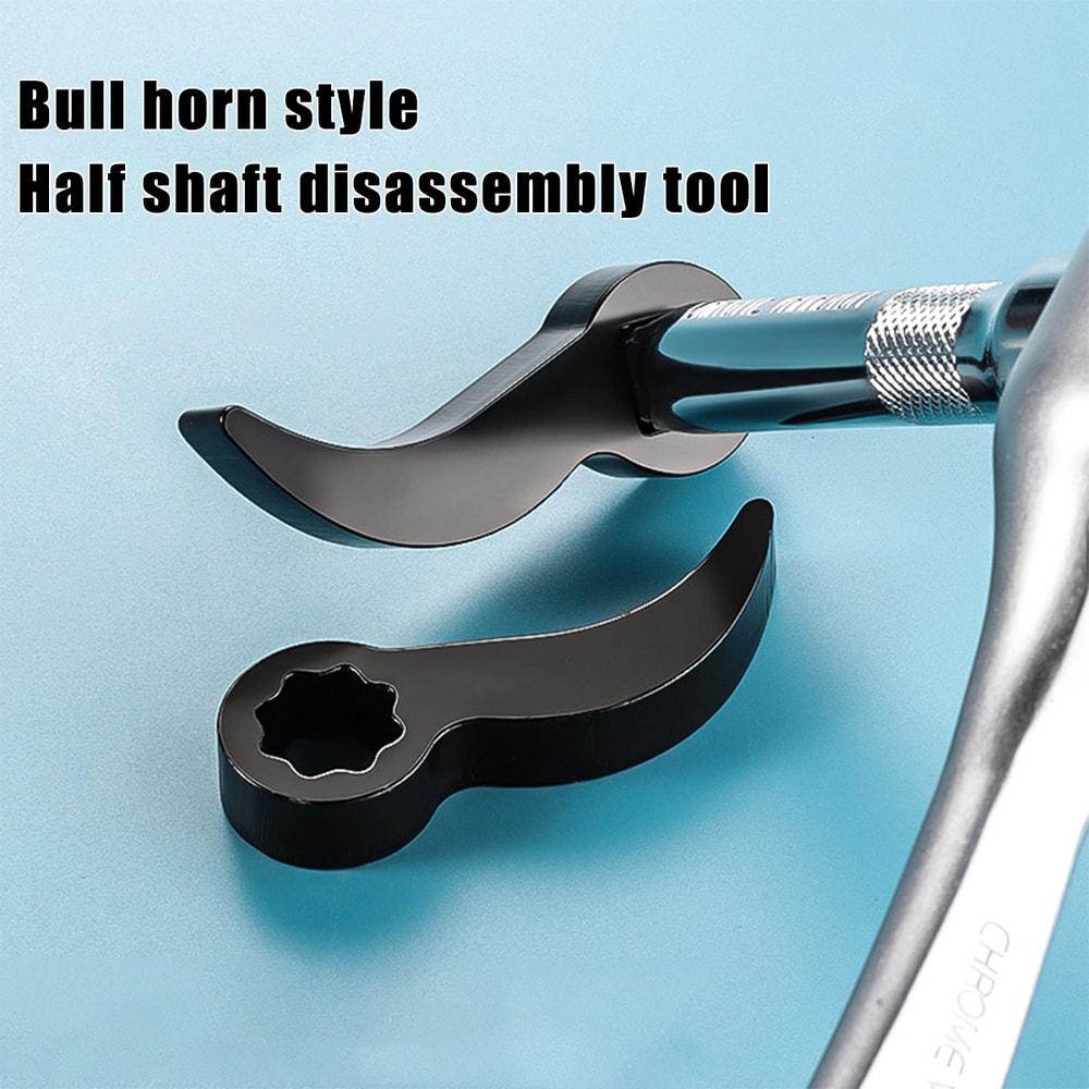 Half Axle Disassembly Tool For Openend Wrenches Drive Pry Bar Adapter For Axle Repair 5