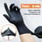 Industrial Black Nitrile Gloves Heavy Duty LatexFree Mechanic Tattoo Auto Gloves 1