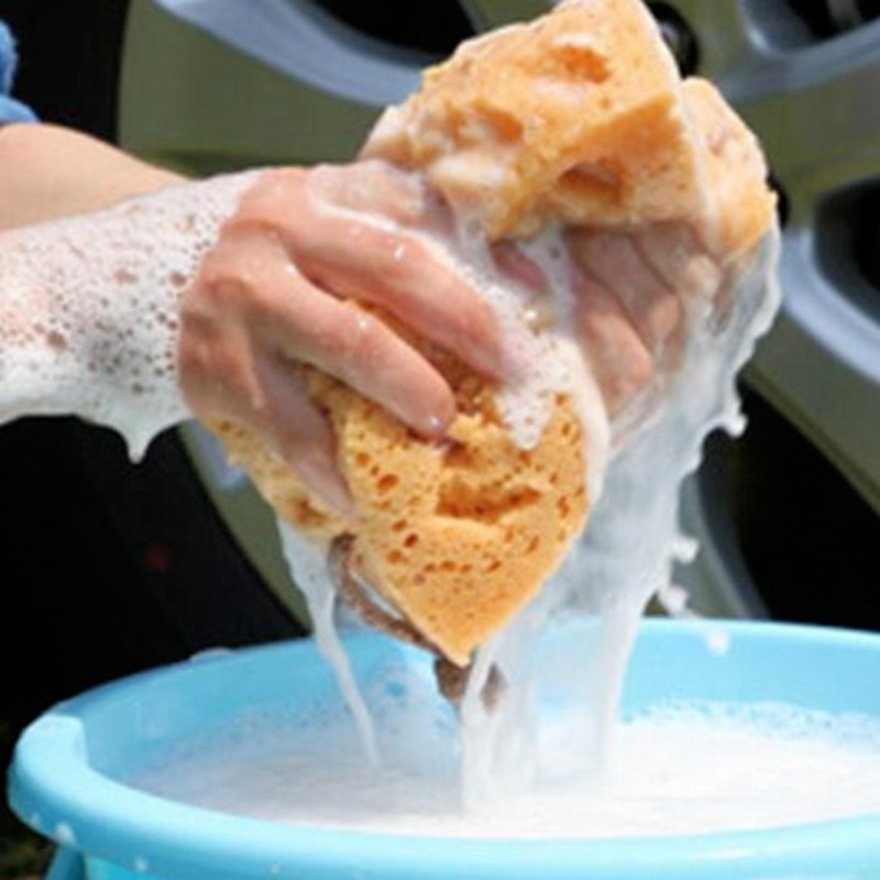 Honeycomb Car Wash Sponge Large Size Soft Cleaning Tool For Cars Motorcycles 3