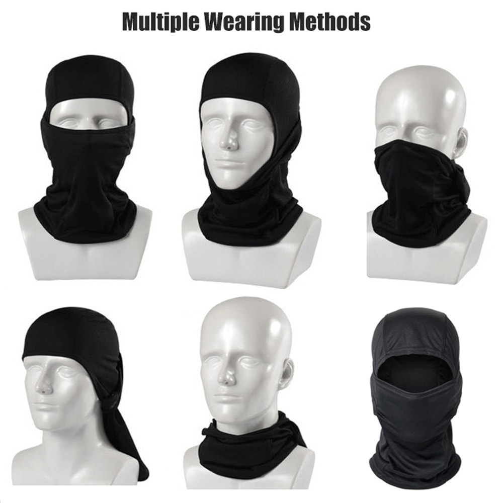 Cycling Full Face Mask MultiUse Outdoor Sports Ski Mask For Motorcycle And Helmet Protection 4