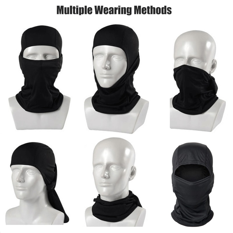 Cycling Full Face Mask MultiUse Outdoor Sports Ski Mask For Motorcycle And Helmet Protection 4