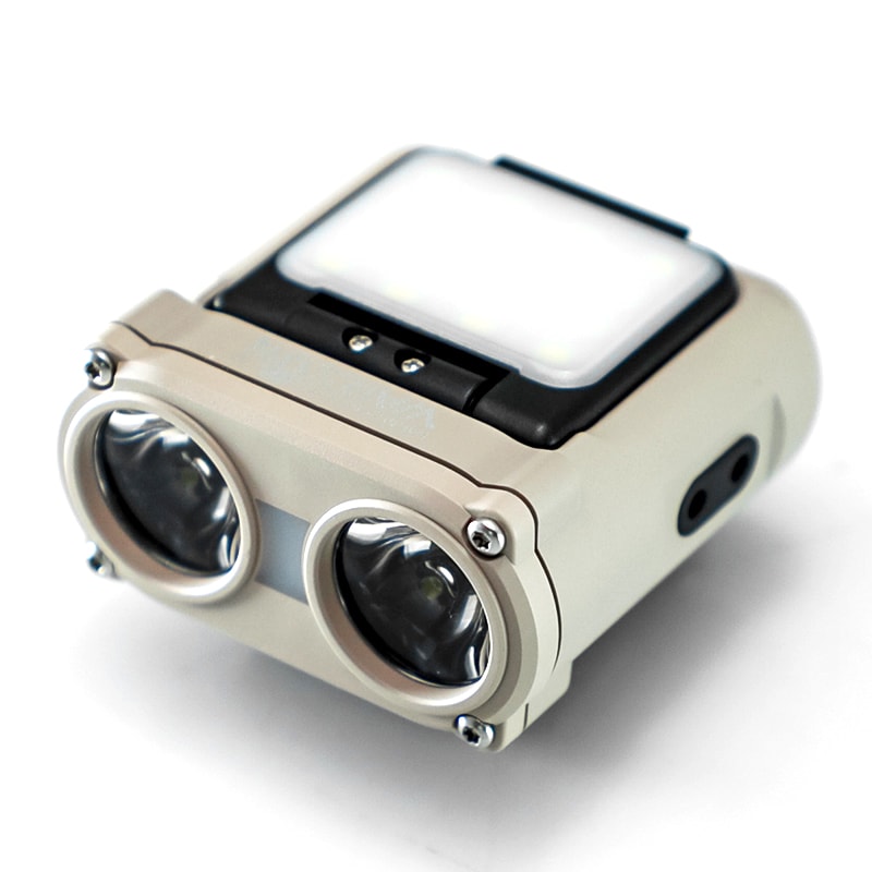 Rechargeable TypeC LED Headlamp With Rotating Feature Ideal For Outdoor Activities Cycling 8