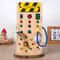 Montessori Busy Board For Toddlers With LED Light And Switch Control 4