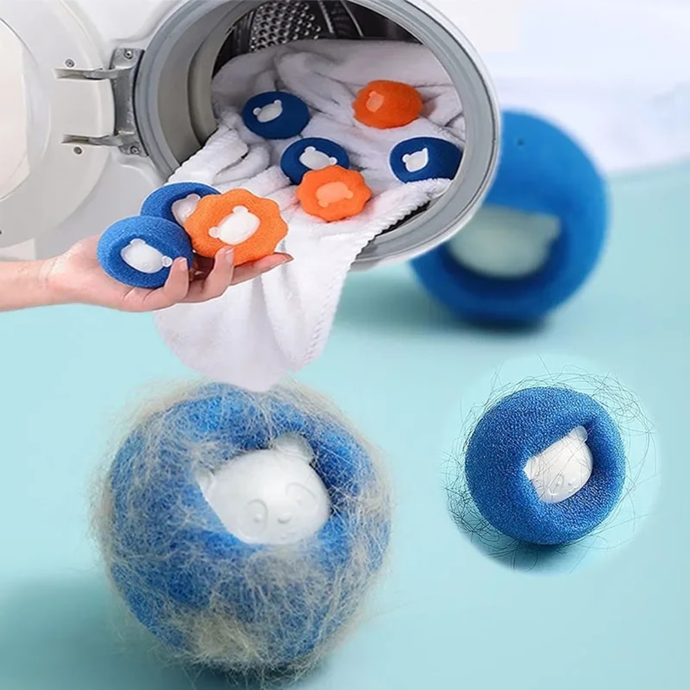 Pet Hair Remover Reusable Laundry Filter Balls Cat Fur Lint Catcher For Washing Machine 0