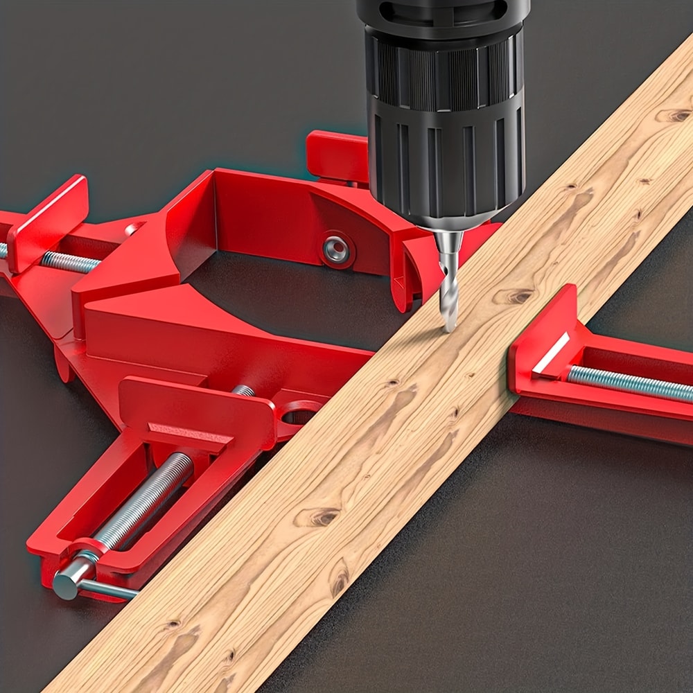 Right Angle Clamp Ideal for Picture Frames, Glass, and DIY Woodworking