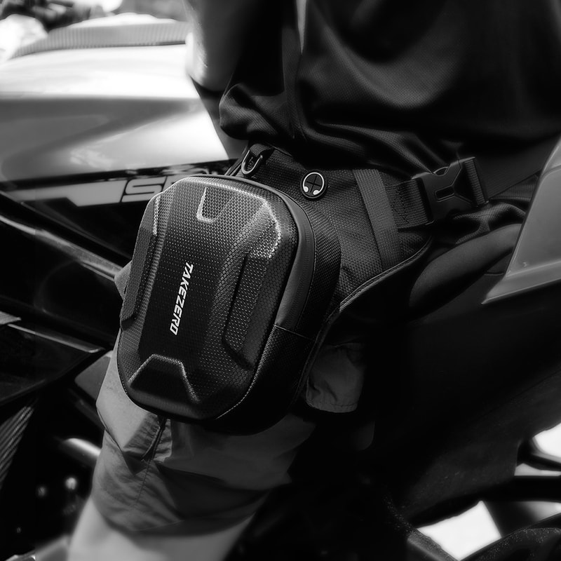 Waterproof Motorcycle Leg Side Bag Travel Waist Pack For Men And Women Casual Fanny Pack For Outdoo 2