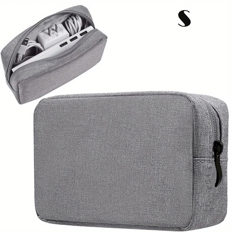 Portable Storage Bag For Cables SD Cards Power Banks Small Electronics 6