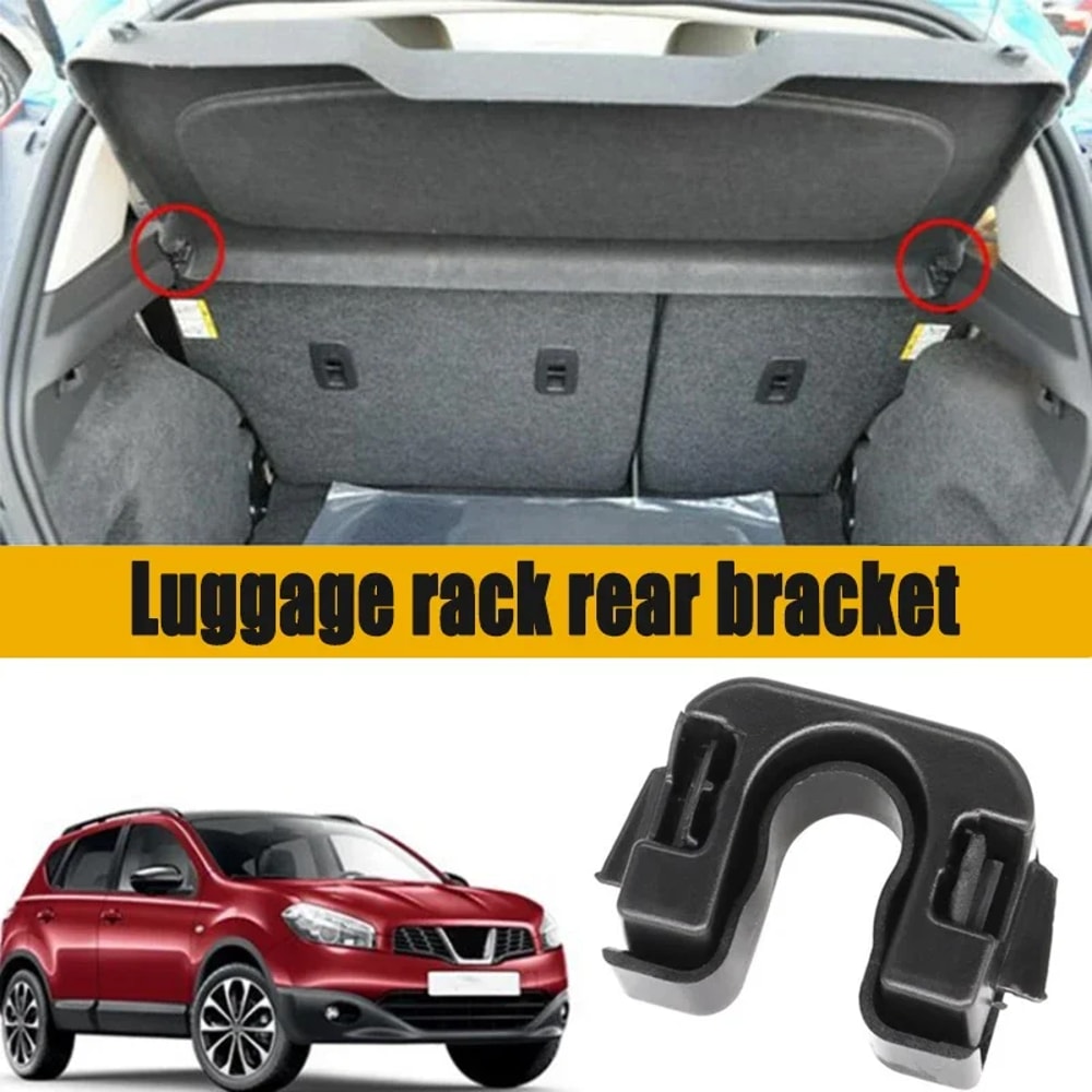 Rear Trunk Load Cover Clips & Pivot Bracket Mount
