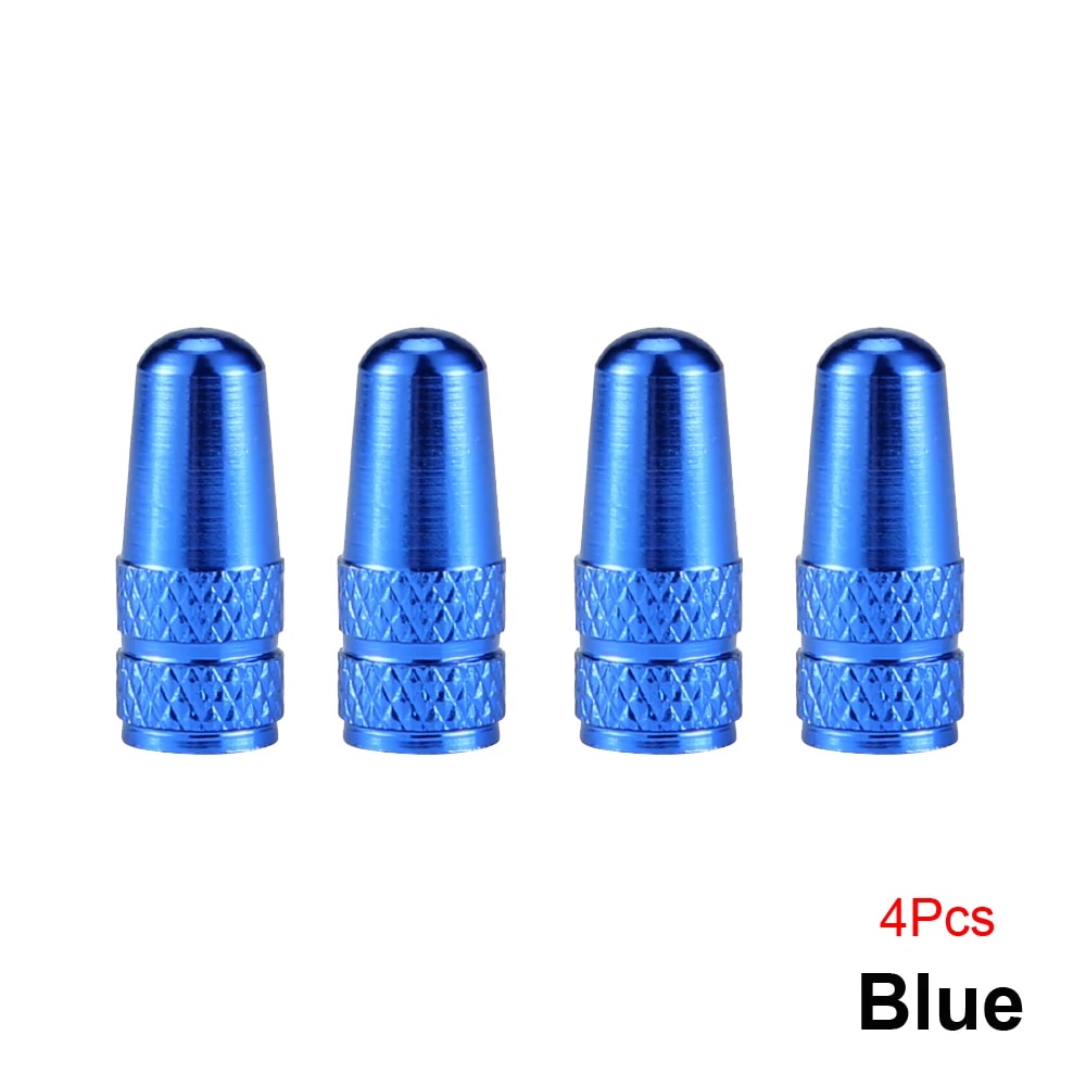 Aluminum Alloy Presta Valve Caps For Road MTB Bike Tires 6