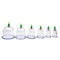 Vacuum Cupping Set With Pumping Gun AntiCellulite Detox And Massage Therapy 0