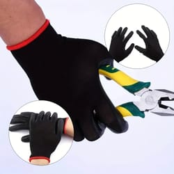 durable safety gloves anti-slip, wear-resistant, esd protection for gardening & woodworking