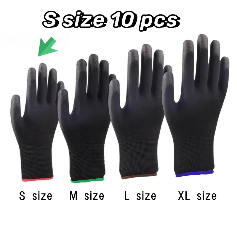 Durable Safety Gloves AntiSlip WearResistant ESD Protection For Gardening Woodworking 5