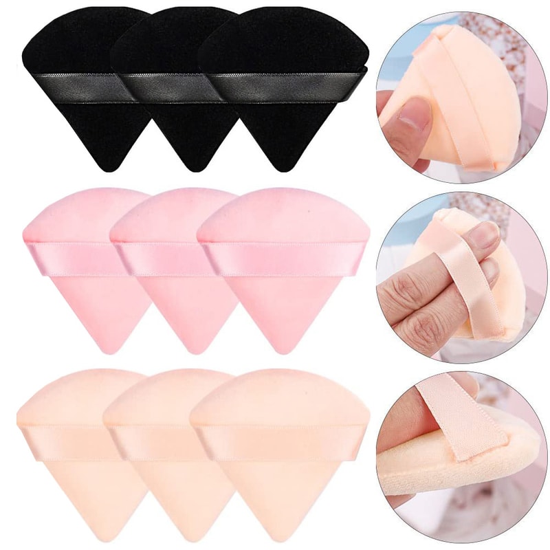 Soft Velvet Makeup Puff For Flawless Finish Washable Cotton Face Powder Puff For Smooth Application 0