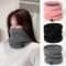 Unisex Cashmere Like Knitted Snood Scarf Warm Winter Neck Cover for Men and Women