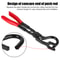 Car Exhaust Pipe Gasket Removal Tool Durable Exhaust Hanger Puller for Garage and Auto Maintenance