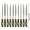 Premium Needle File Set HighCarbon Steel Files With NonSlip Ergonomic Handles For Precise Filing On 1