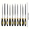 Premium Needle File Set HighCarbon Steel Files With NonSlip Ergonomic Handles For Precise Filing On 1