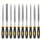 Premium Needle File Set HighCarbon Steel Files With NonSlip Ergonomic Handles For Precise Filing On 6