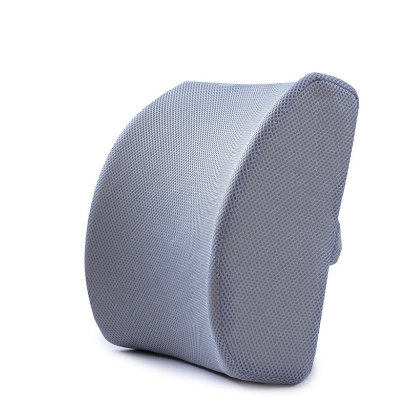 Memory Foam Lumbar Support Cushion Relieve Pain Comfort Your Back At Home Office Or In The Car 1