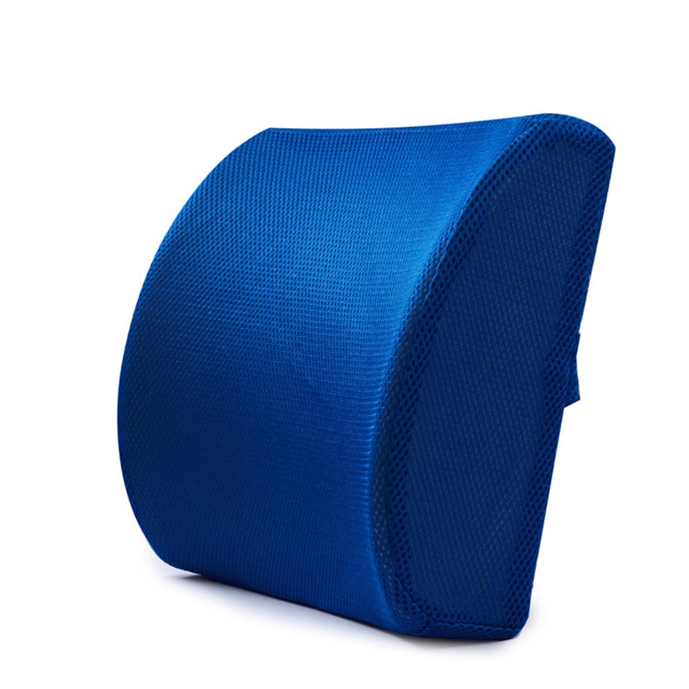 Memory Foam Lumbar Support Cushion Relieve Pain Comfort Your Back At Home Office Or In The Car 5