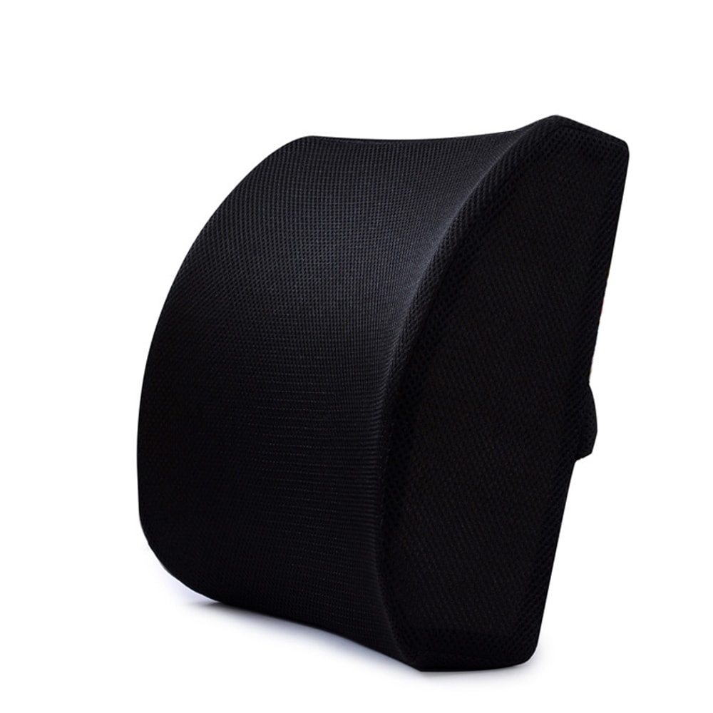 Memory Foam Lumbar Support Cushion Relieve Pain Comfort Your Back At Home Office Or In The Car 7