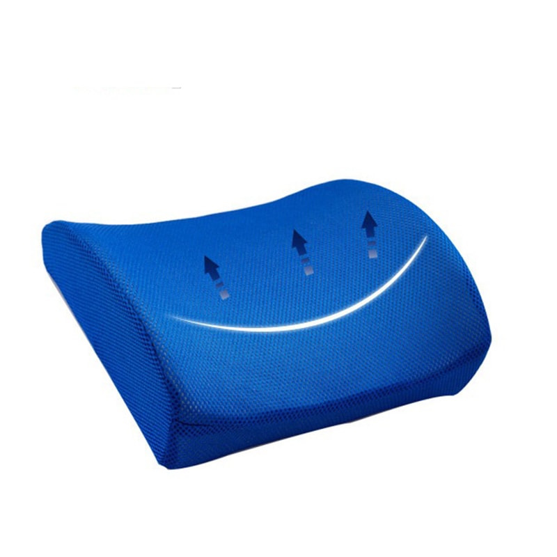 Memory Foam Lumbar Support Cushion Relieve Pain Comfort Your Back At Home Office Or In The Car 3