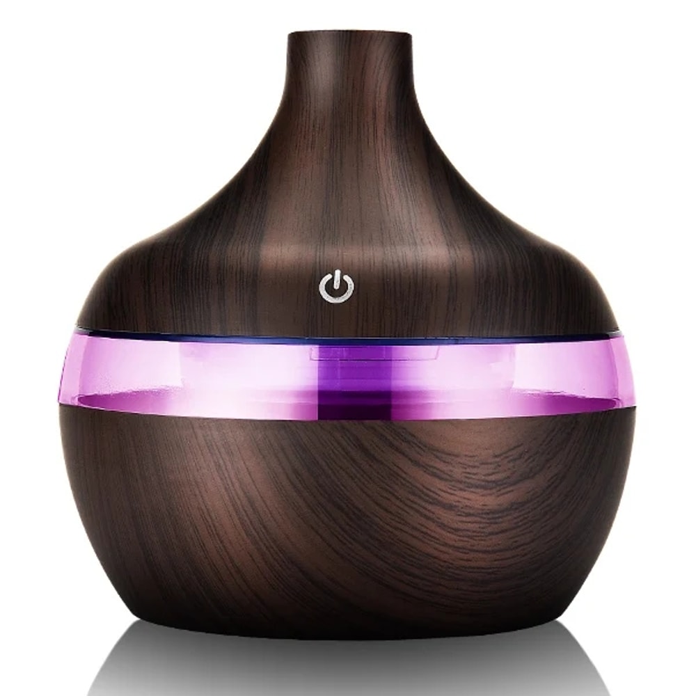 Ultrasonic Aroma Diffuser Humidifier Wood Grain Essential Oil Diffuser For Home 7