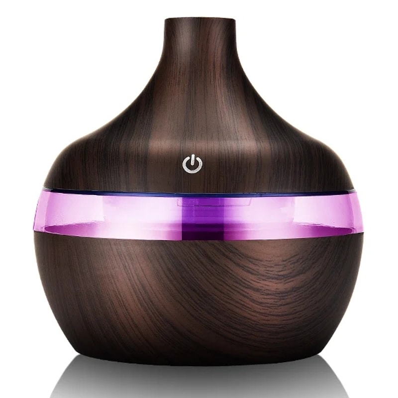 Ultrasonic Aroma Diffuser Humidifier Wood Grain Essential Oil Diffuser For Home 7