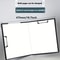 File Folder Document Organizer With Clipboard Cover Ideal For Business School Use 5
