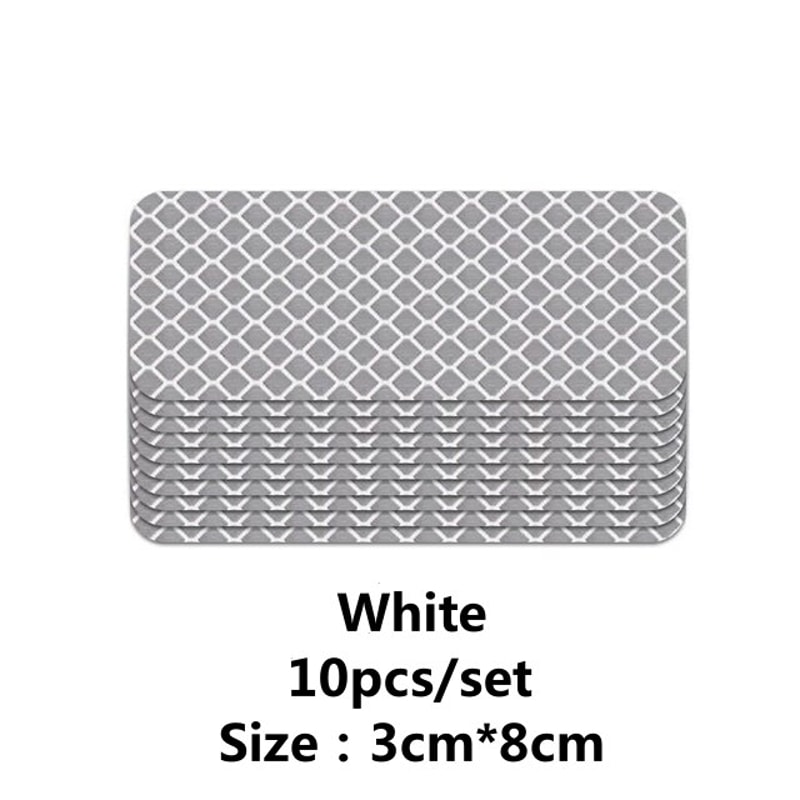 Reflective Car Bumper Safety Stickers HighVisibility Warning Strip For Enhanced Vehicle Safety 6