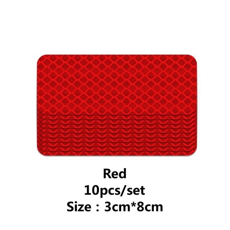 Reflective Car Bumper Safety Stickers HighVisibility Warning Strip For Enhanced Vehicle Safety 7
