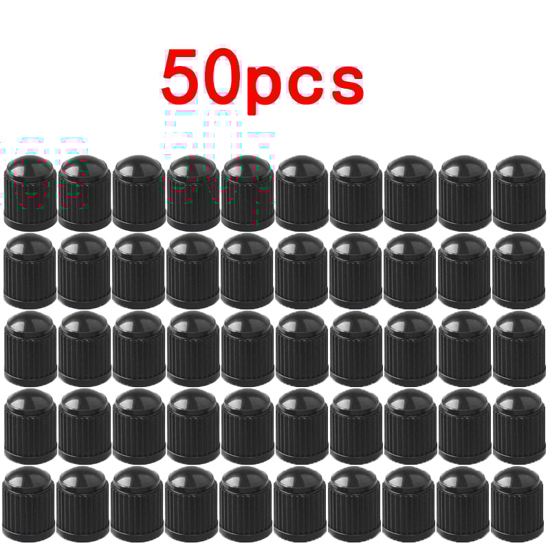 Plastic Tire Valve Stem Dust Caps For Cars Bikes Motorcycles Trucks 10
