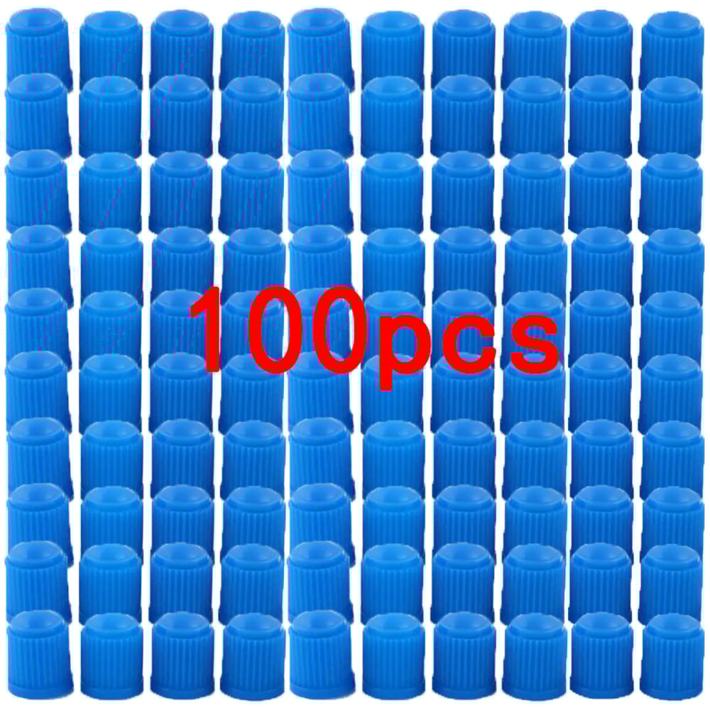 Plastic Tire Valve Stem Dust Caps For Cars Bikes Motorcycles Trucks 9